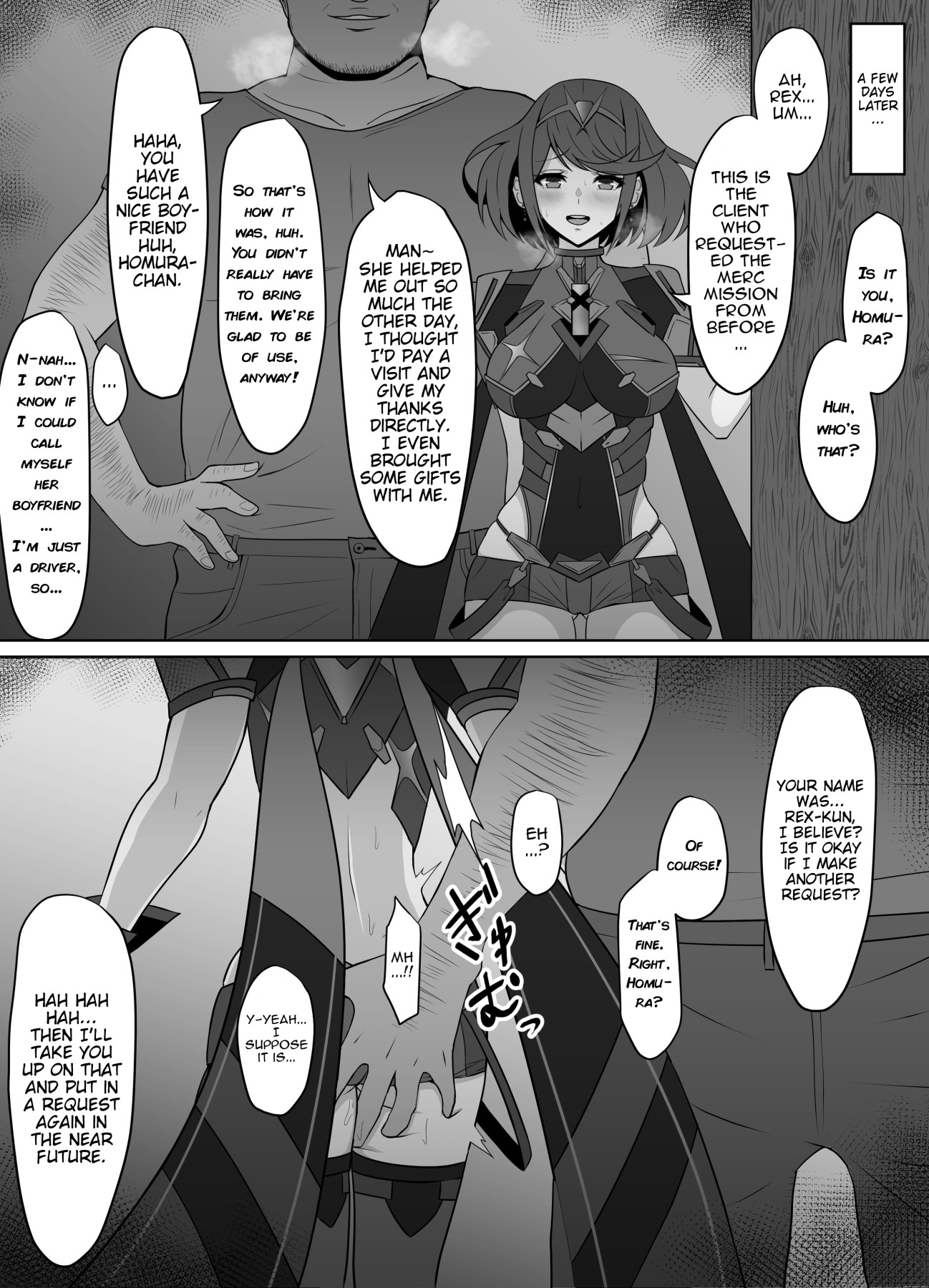 Hentai Manga Comic-Before a Mercenary Gets Dispatched On a Mission-Read-13